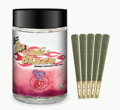 Cali Blaze Cherry Cola Liquid Diamonds 5 pack
