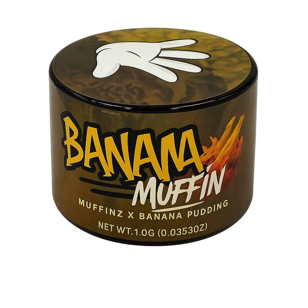 BANANAFISH ぱふ Banana Muffin Sift Hash - 1G | Terp Bros - Ozone Park