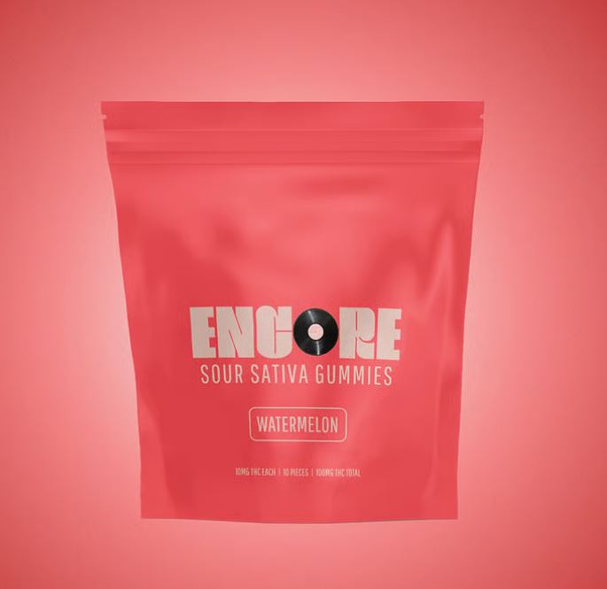 Sour Watermelon Sativa Gummies 10mg
