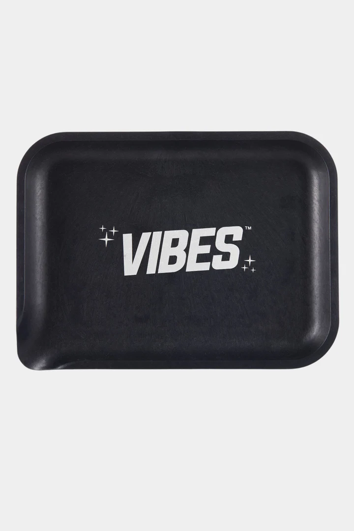 Vibes x Santa Cruz Shredder Small Rolling Tray - Black