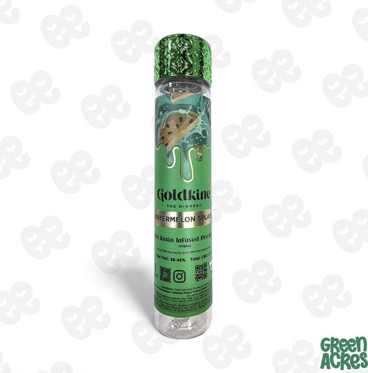 Goldkine: Watermelon Splash 1G Infused Pre-Roll