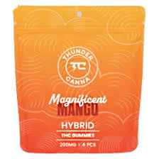 Thunder Canna - Magnificent Mango - 200mg Gummies