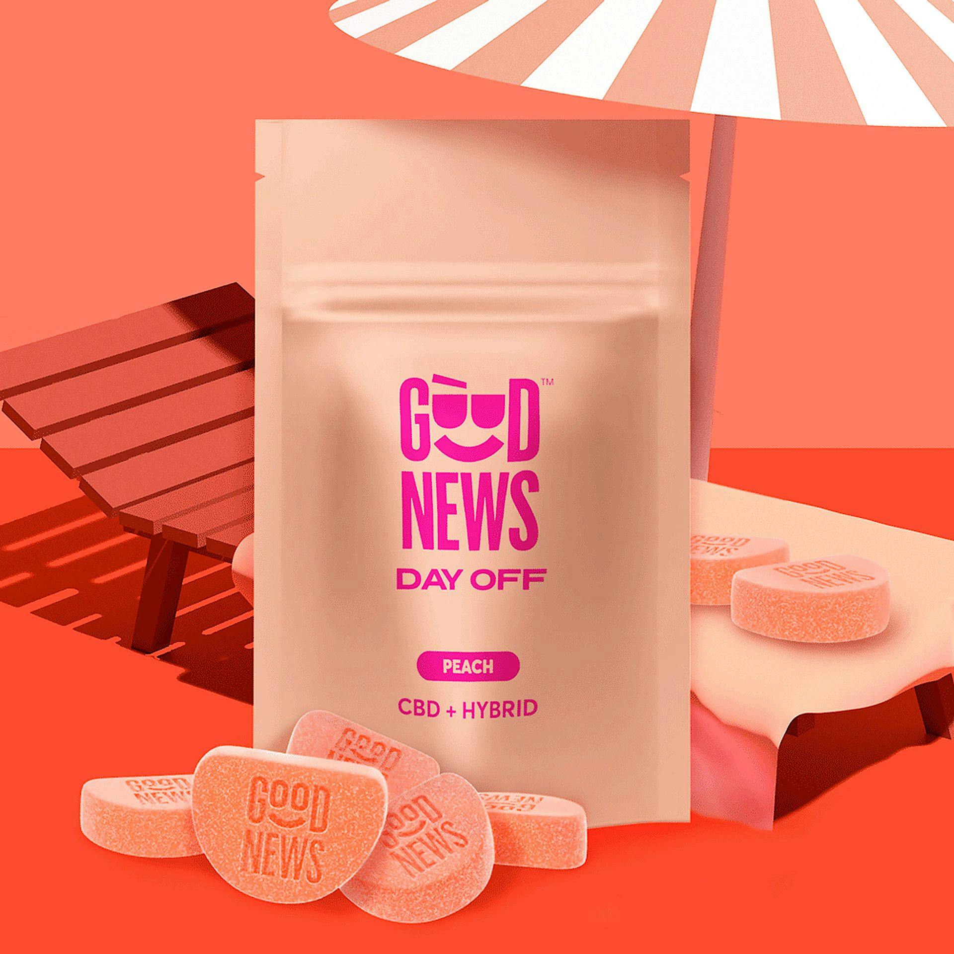 Good News | Day Off  CBD 200mg Gummies