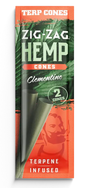 Zig Zag Clementine Cones 2pk