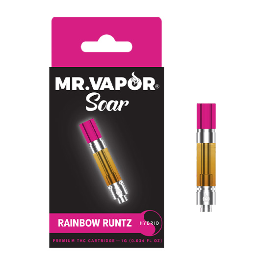 Mr. Vapor | 1g 510 Vape Cart | Rainbow Runtz