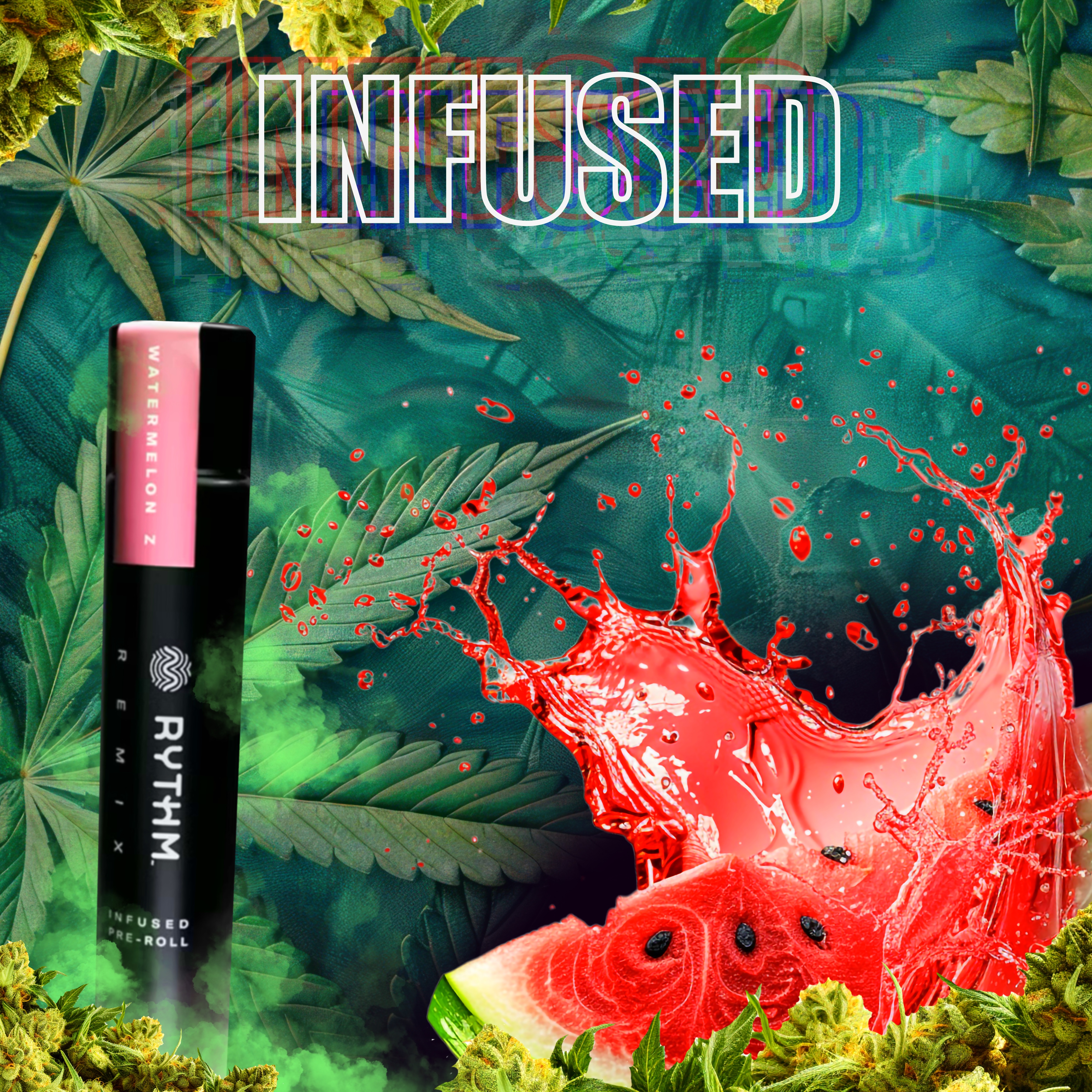 Watermelon Z | Pre-Roll | Single Infused | Indica |