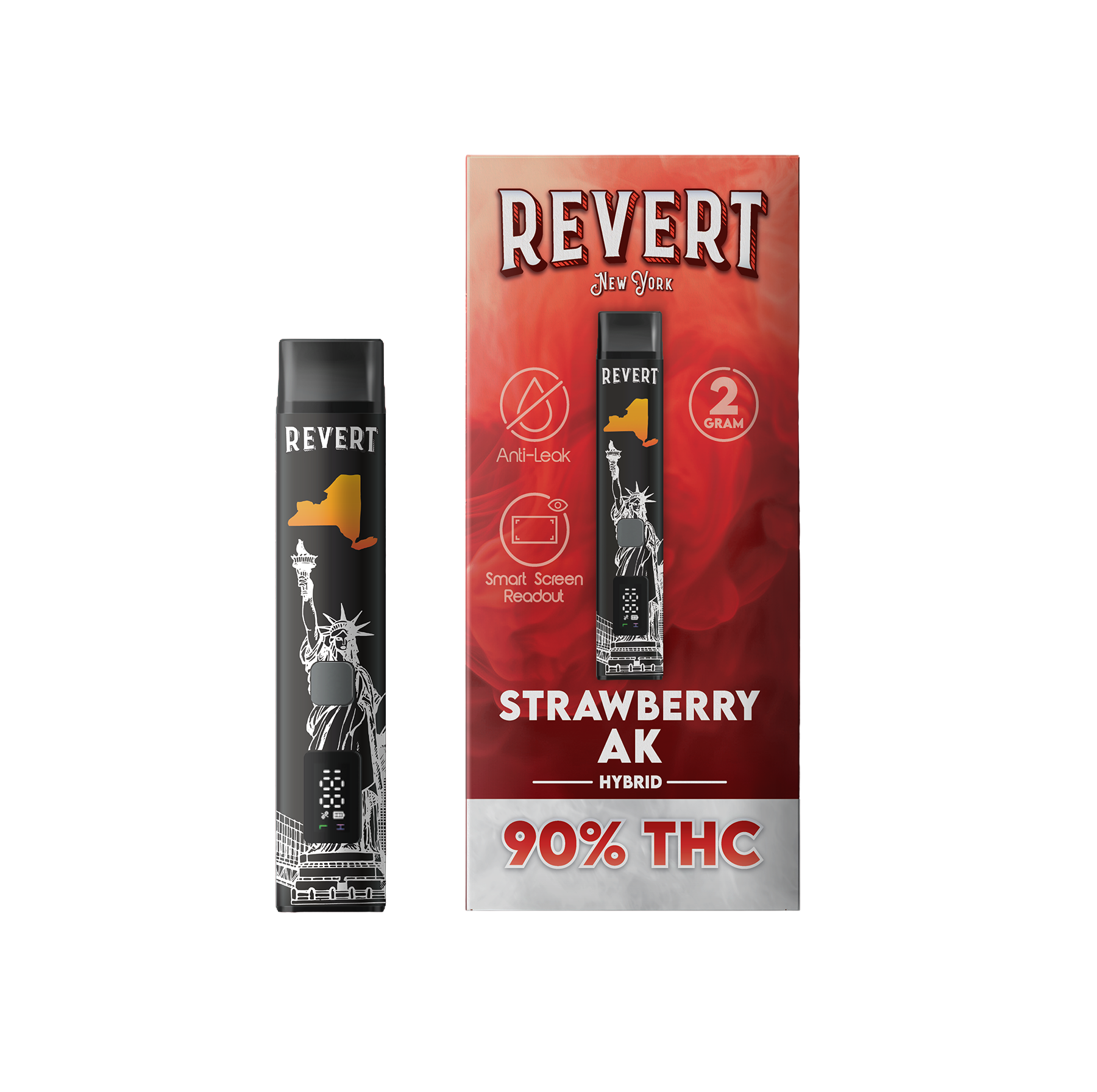 Revert | Strawberry AK | Disposable Vape