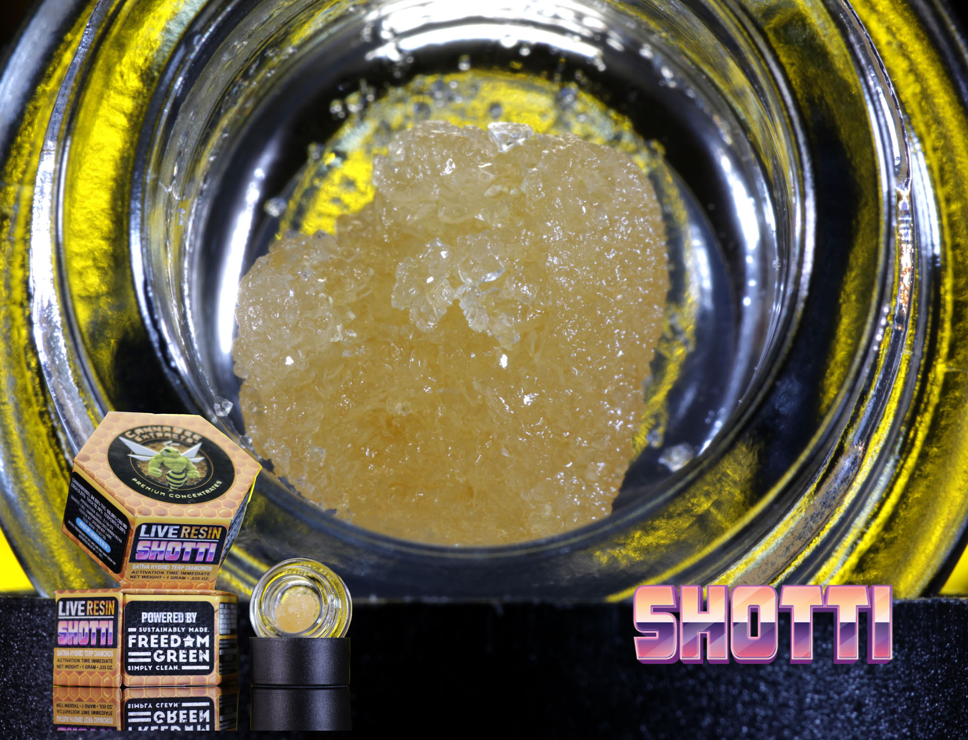 Shotti | Live Resin Terp Diamonds | 1g | Sativa