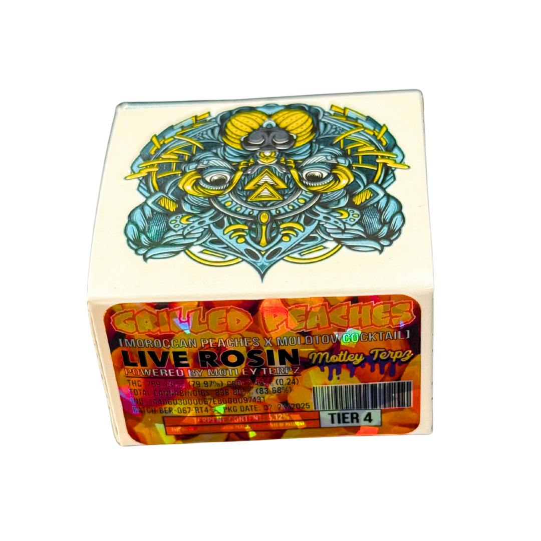 BEAR LABS - CONCENTRATE (ROSIN) - - GRILLED PEACHES (TIER 4)