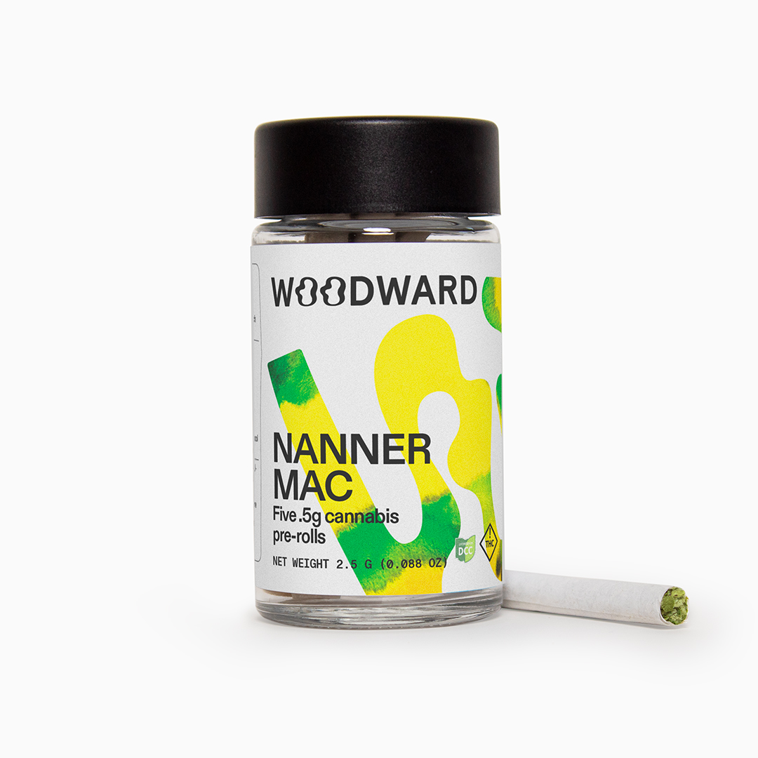 Banana Mac Raw Pre Roll (0.5g/5 Pk)