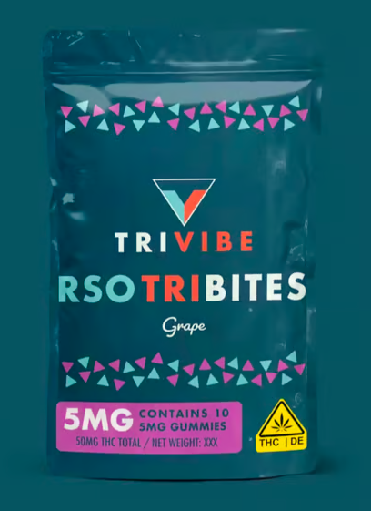 RSO Grape Indica Gummies 5mg-10pk