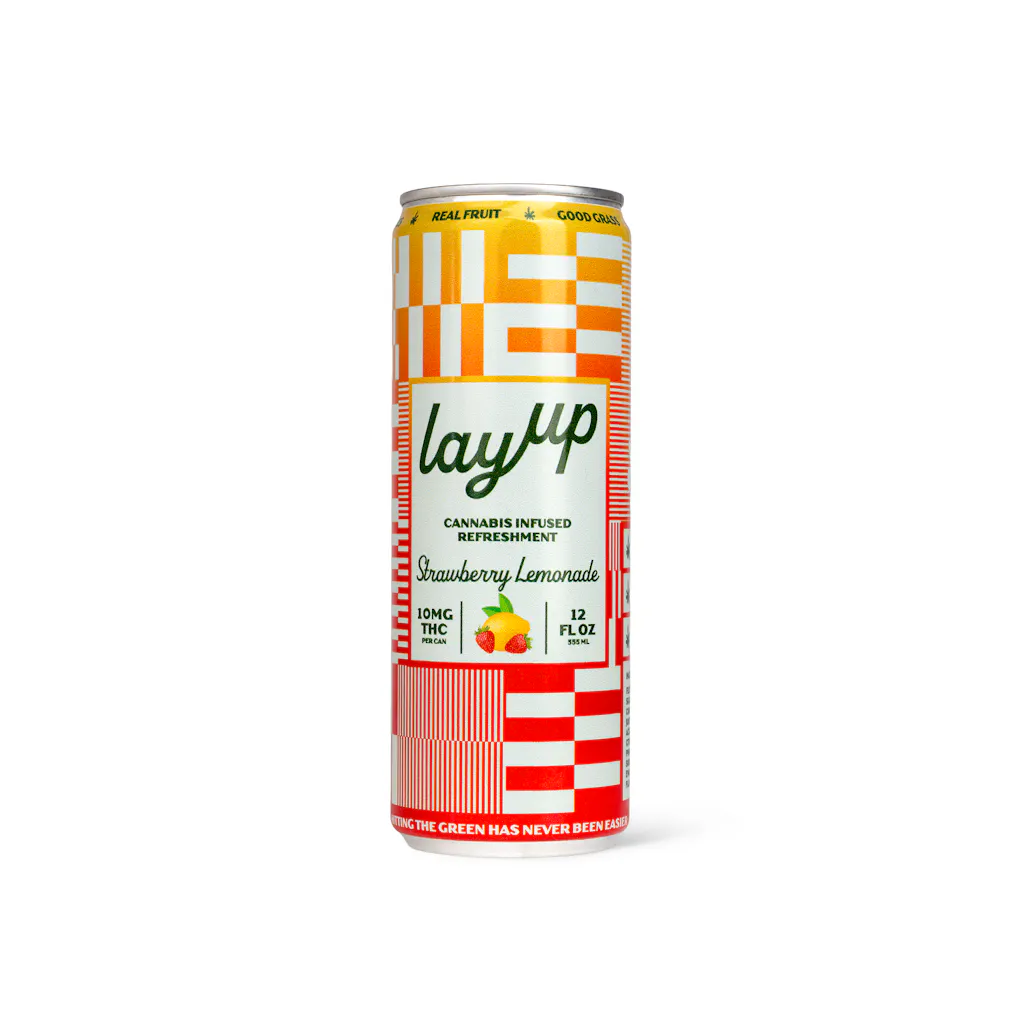 Layup | Strawberry Lemonade | Infused Beverage | 12 oz | 10mg