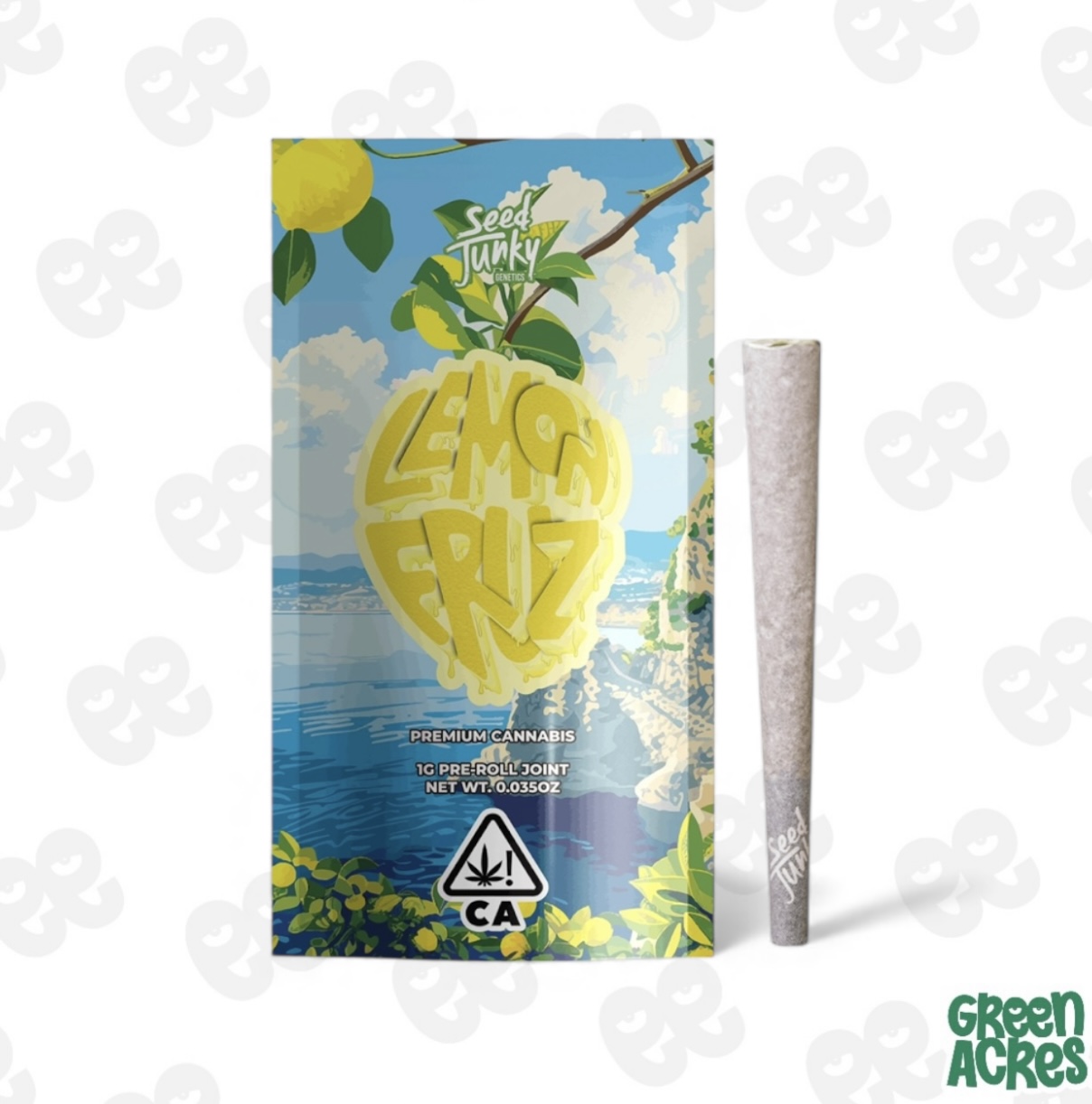 Seed Junky: Lemon Fruz 1G PreRoll