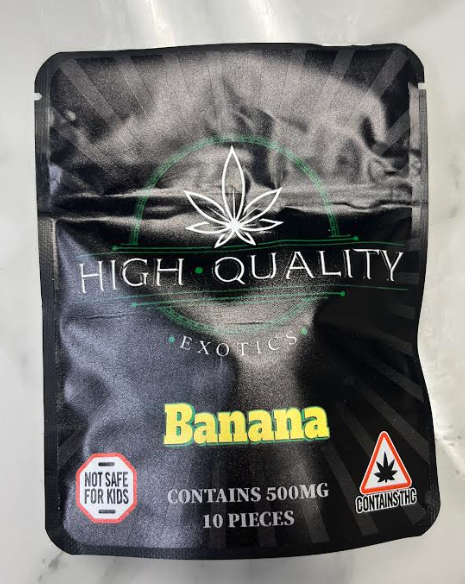 HQ Gummies - Banana 500mg