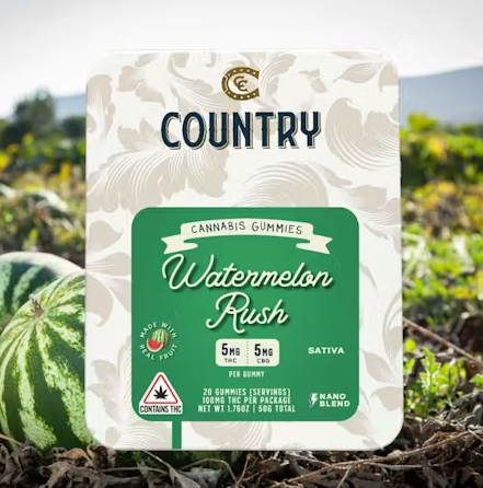 Gummies | Watermelon Rush | 5mg Per Serving | 20pk