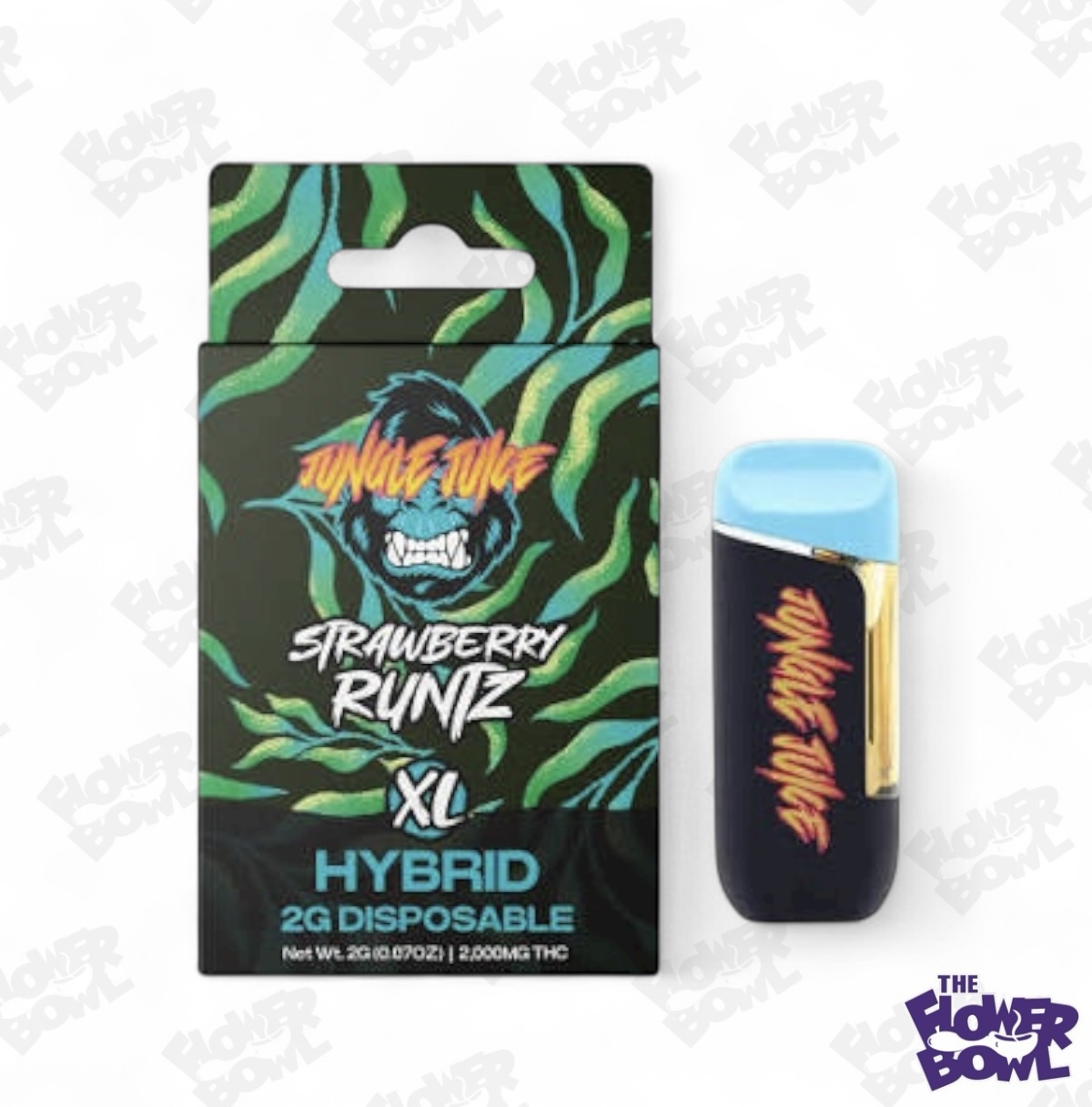 Jungle Juice: Strawberry Runtz (H) 2G Disposable