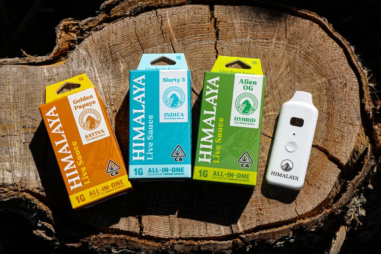 Himalaya - Super Grape Haze - Disposable Cart 1G LR Sativa