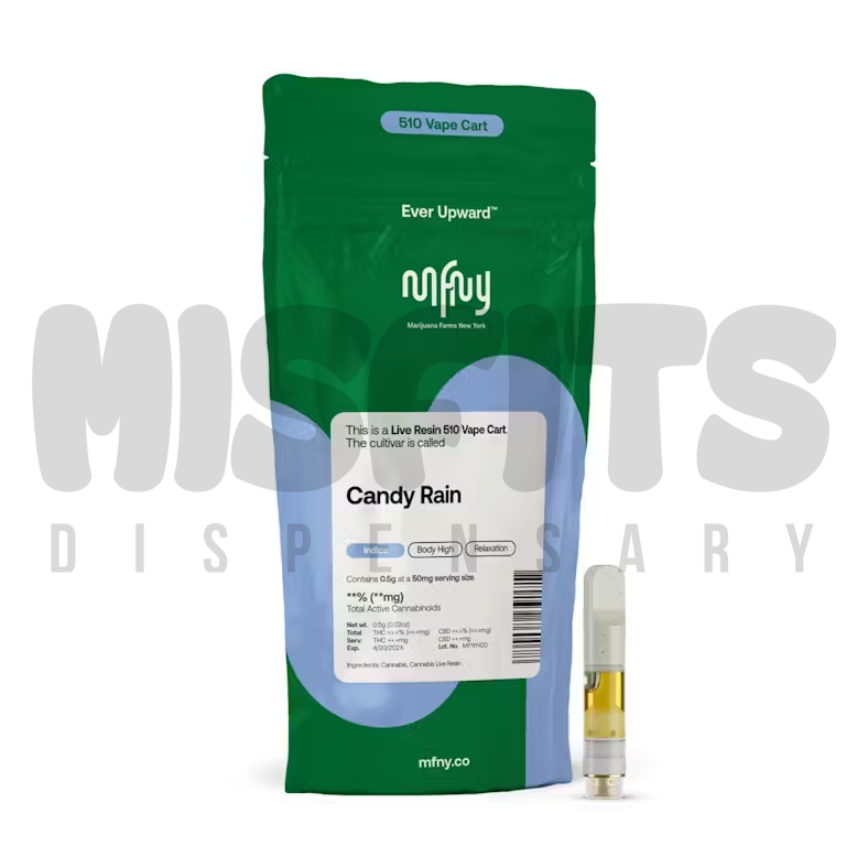 MFNY | Candy Rain | Live Resin 510 Cartridge | .5g