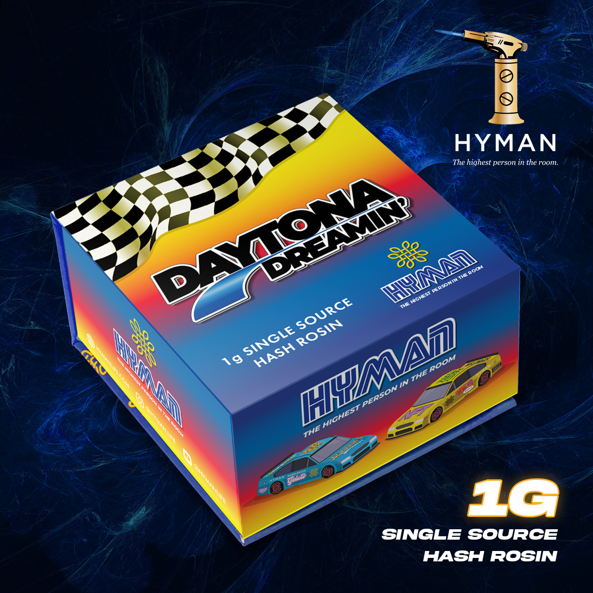 Hyman - 1G Hash Rosin - Daytona Dream