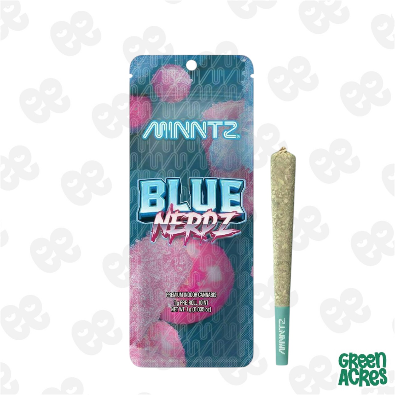 Minntz: Blue Nerdz 1G Pre-Roll