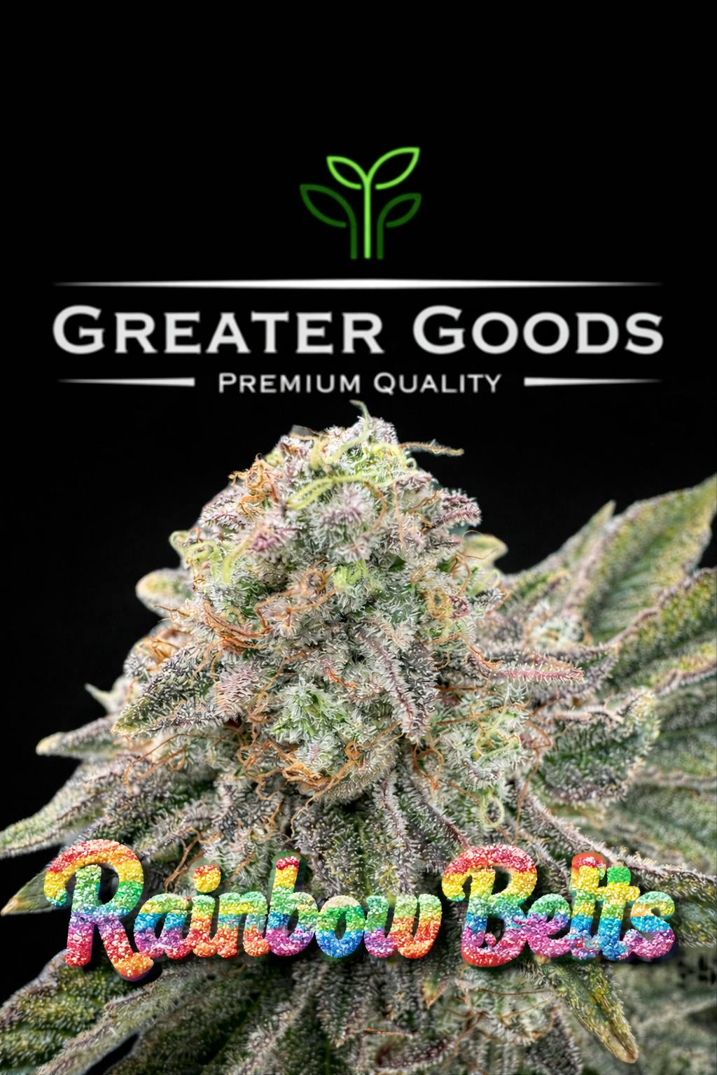 3.5G Greater Goods Flower - Rainbow Belts