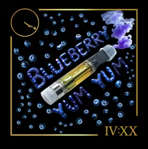 Blueberry Yum Yum Vape Cart