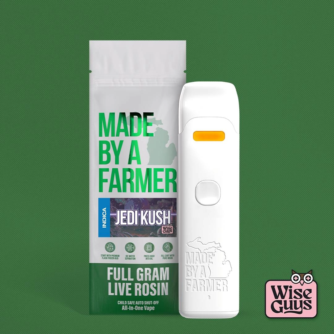 MBAF - Jedi Kush x Wise Guys Farms Live Rosin 1G Vape