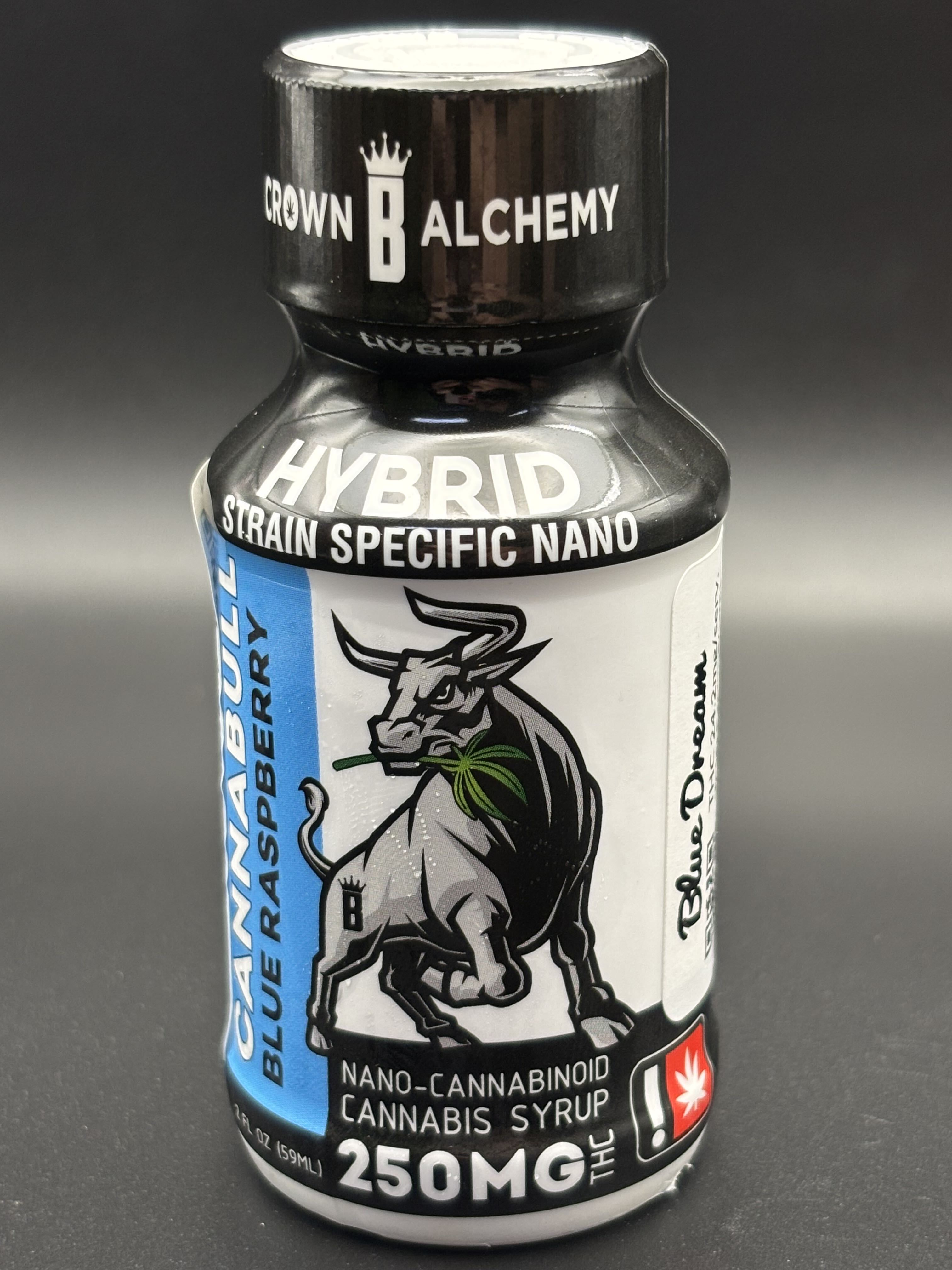 Nano-Cannabinoid Syrup | Blue Raspberry | 250mg | 2 oz