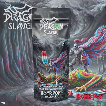 Dragon Slayer | 1.2g Infused Preroll | Bomb Pop
