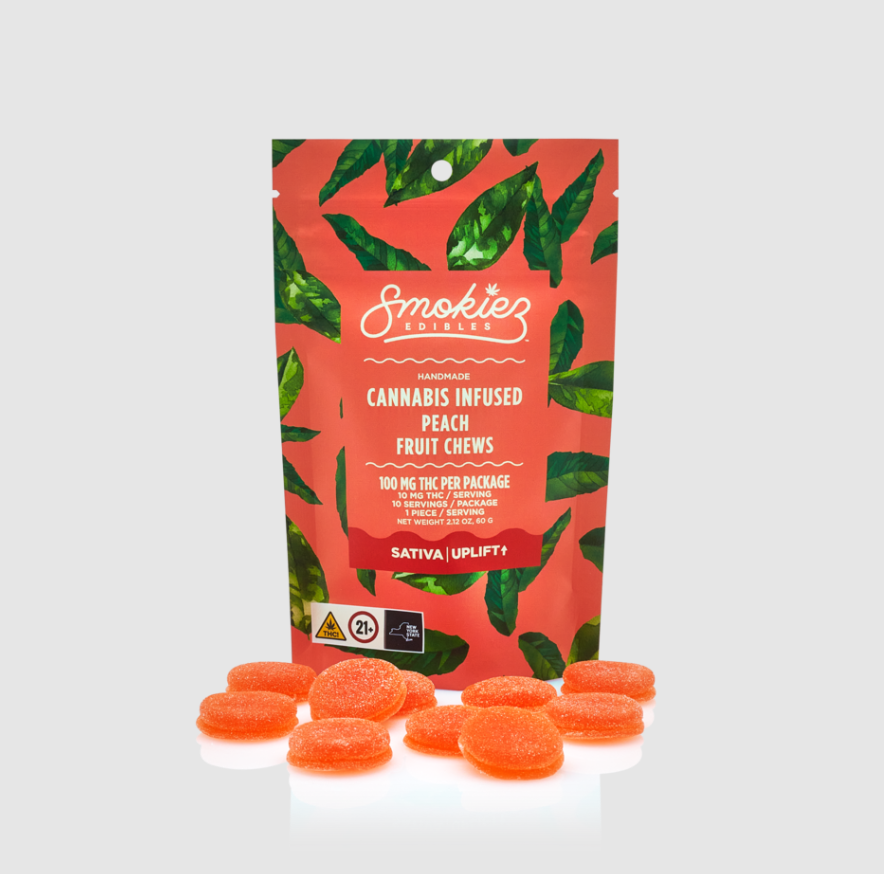 Smokiez Sweet Peach 10pk 10mg Gummies