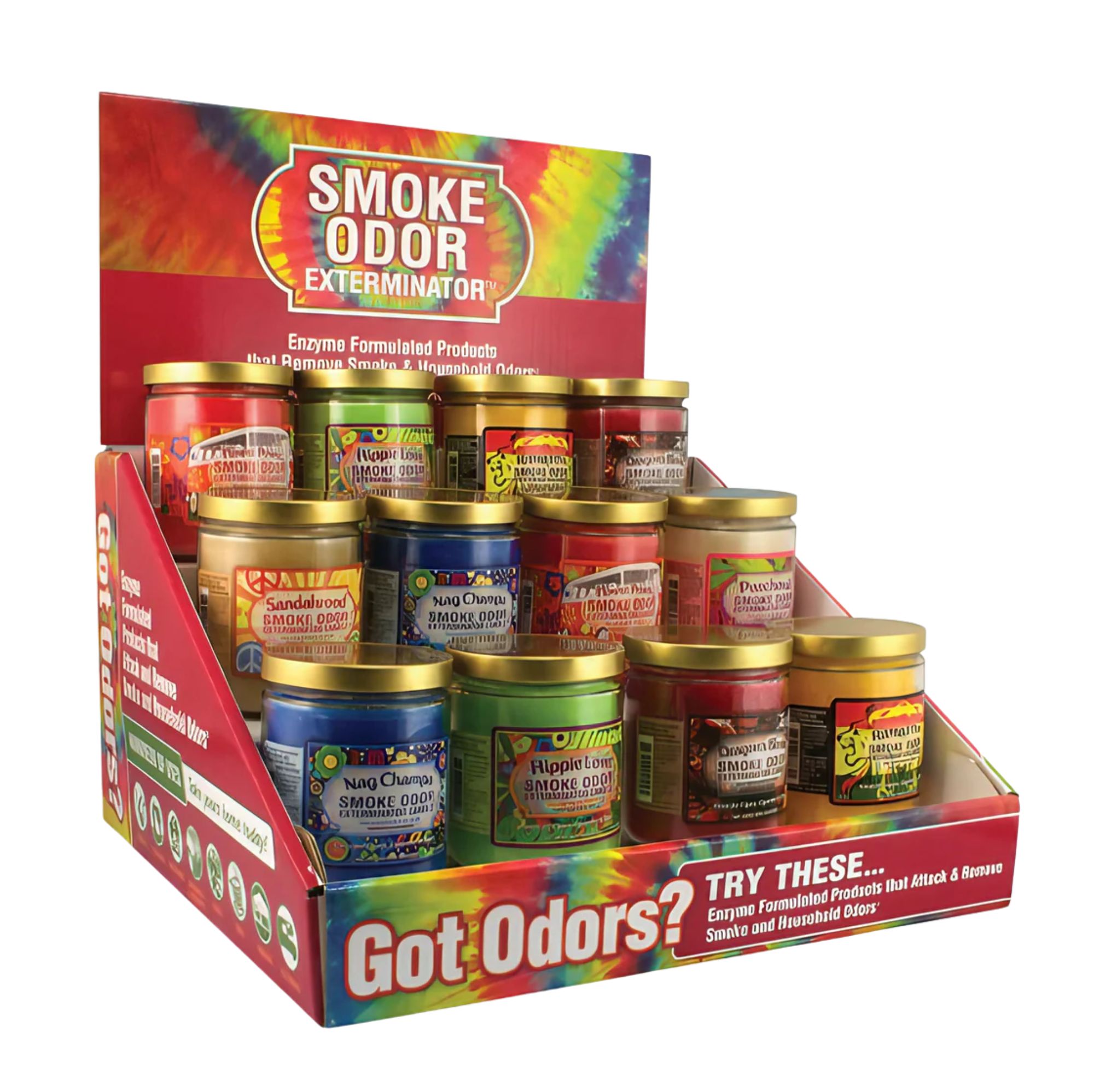 Smoke Odor Exterminator Assorted Scented Candle 13 oz
