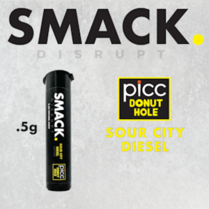 PICC | Smack Infused Pre-roll | Sour City Diesel | .5g
