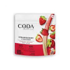 Fruit Notes - Strawberry Rhubarb - 400THC:400CBD