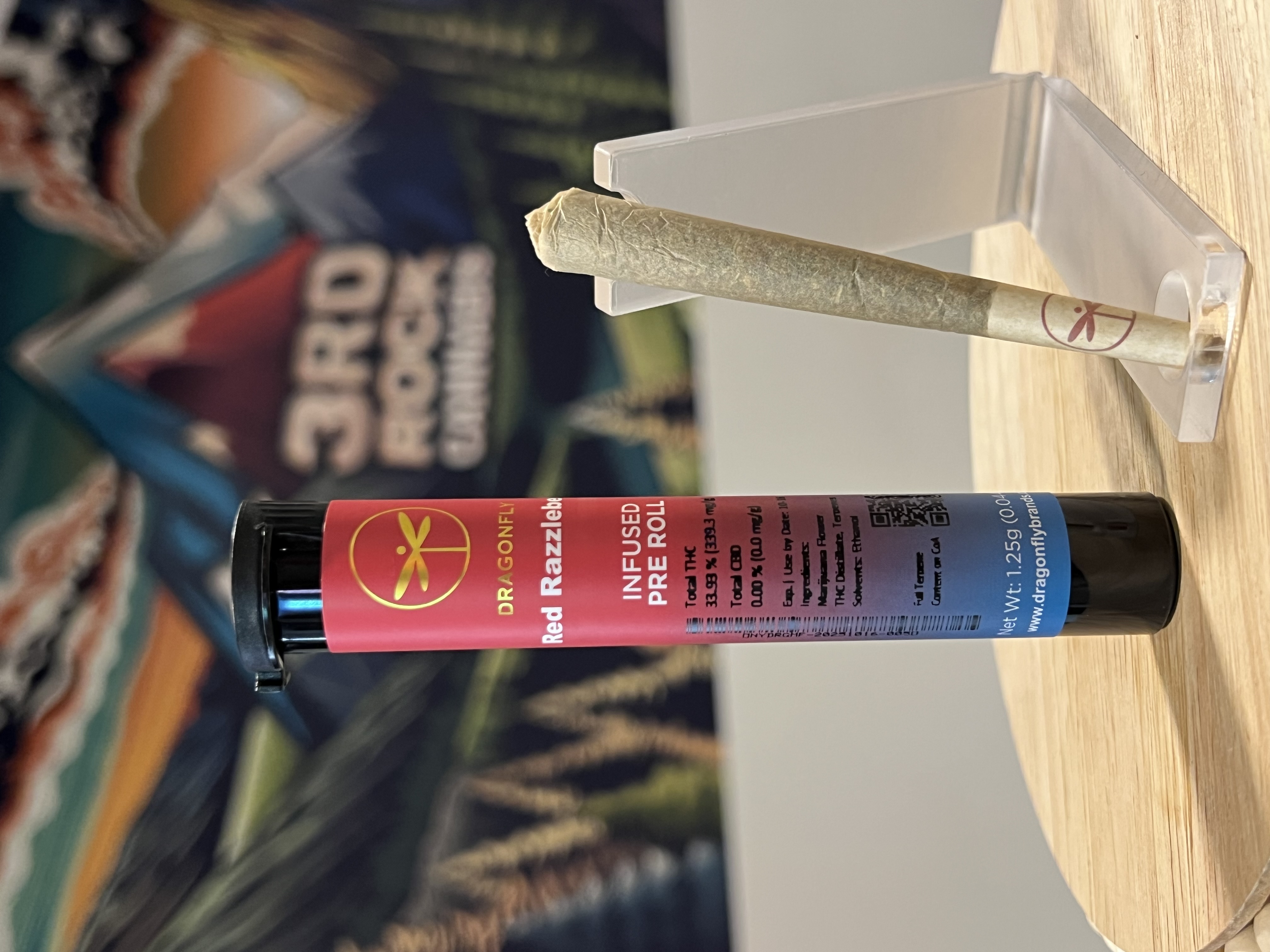 Red Razzleberry Infused 1.25g Preroll