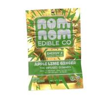 Gummies | Apple Lime Ginger | Energy | 200mg: CBG | Nom Nom Edible Co.