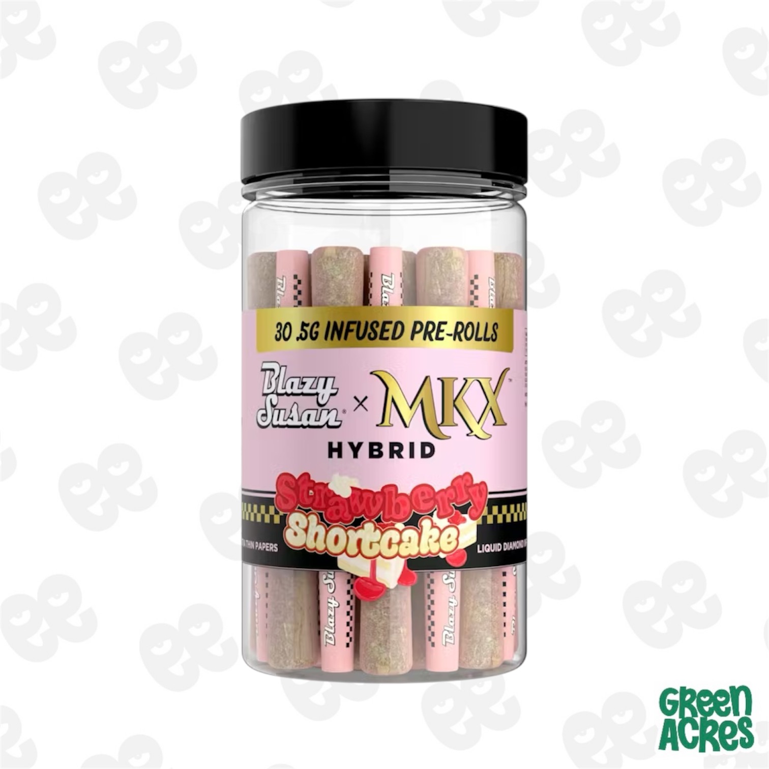 MKX x Blazy Susan: Strawberry Shortcake .5g 30-Pack Infused