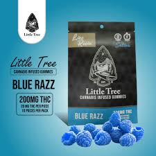 Blue Razz Live Resin Gummies