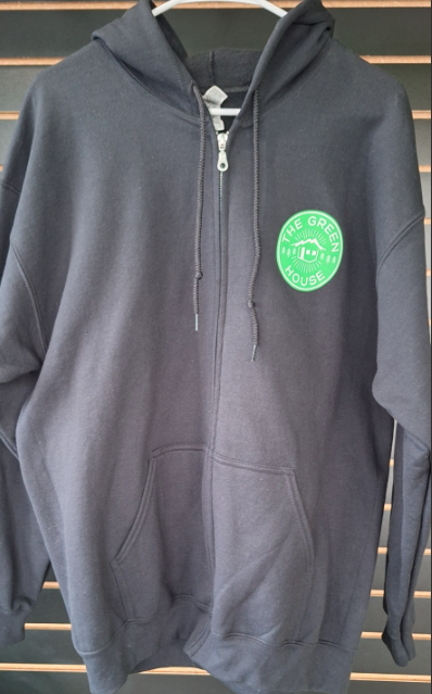 Green House Zip Black L