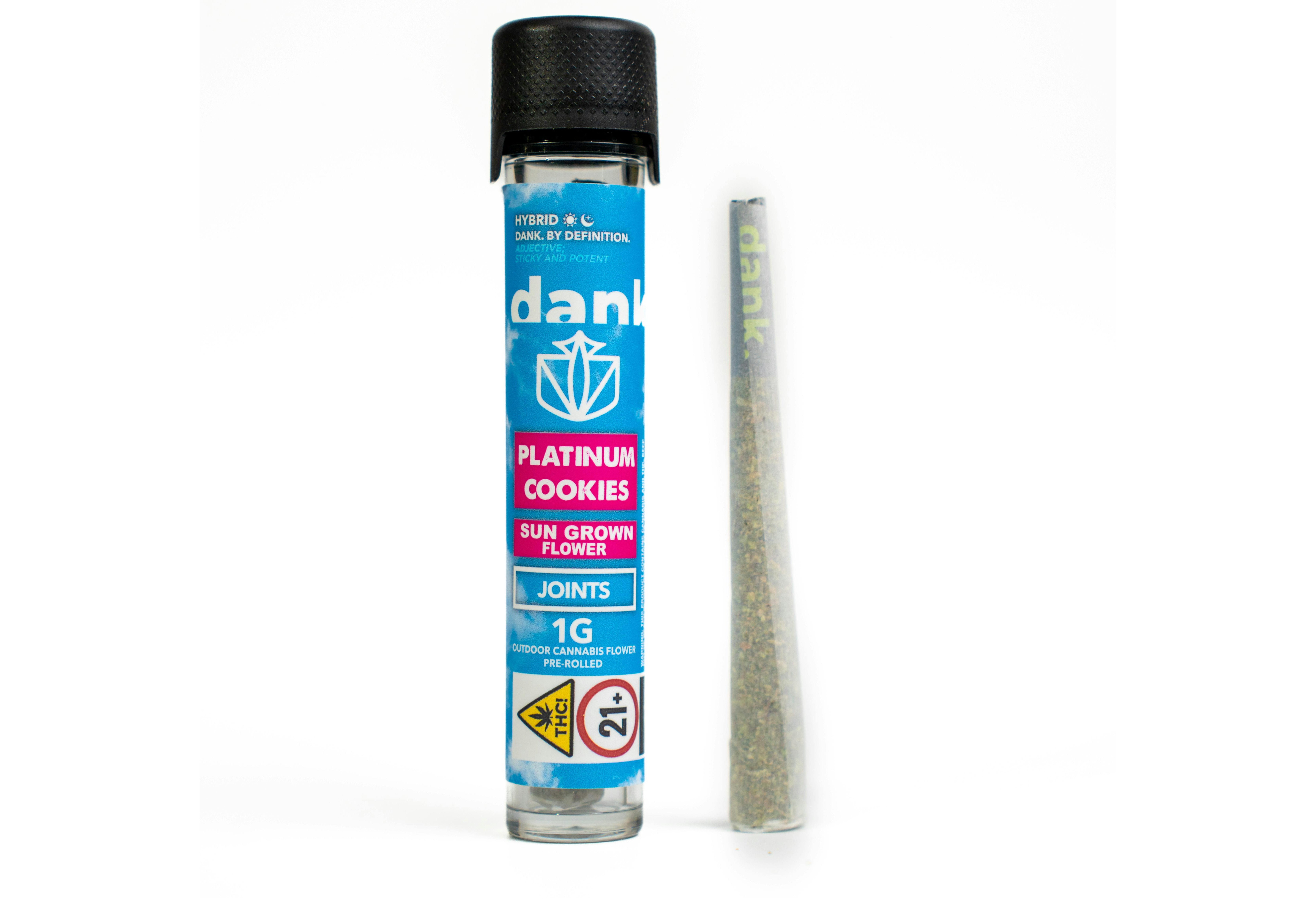 Dank - Platinum Cookies Sungrown Preroll - 1g