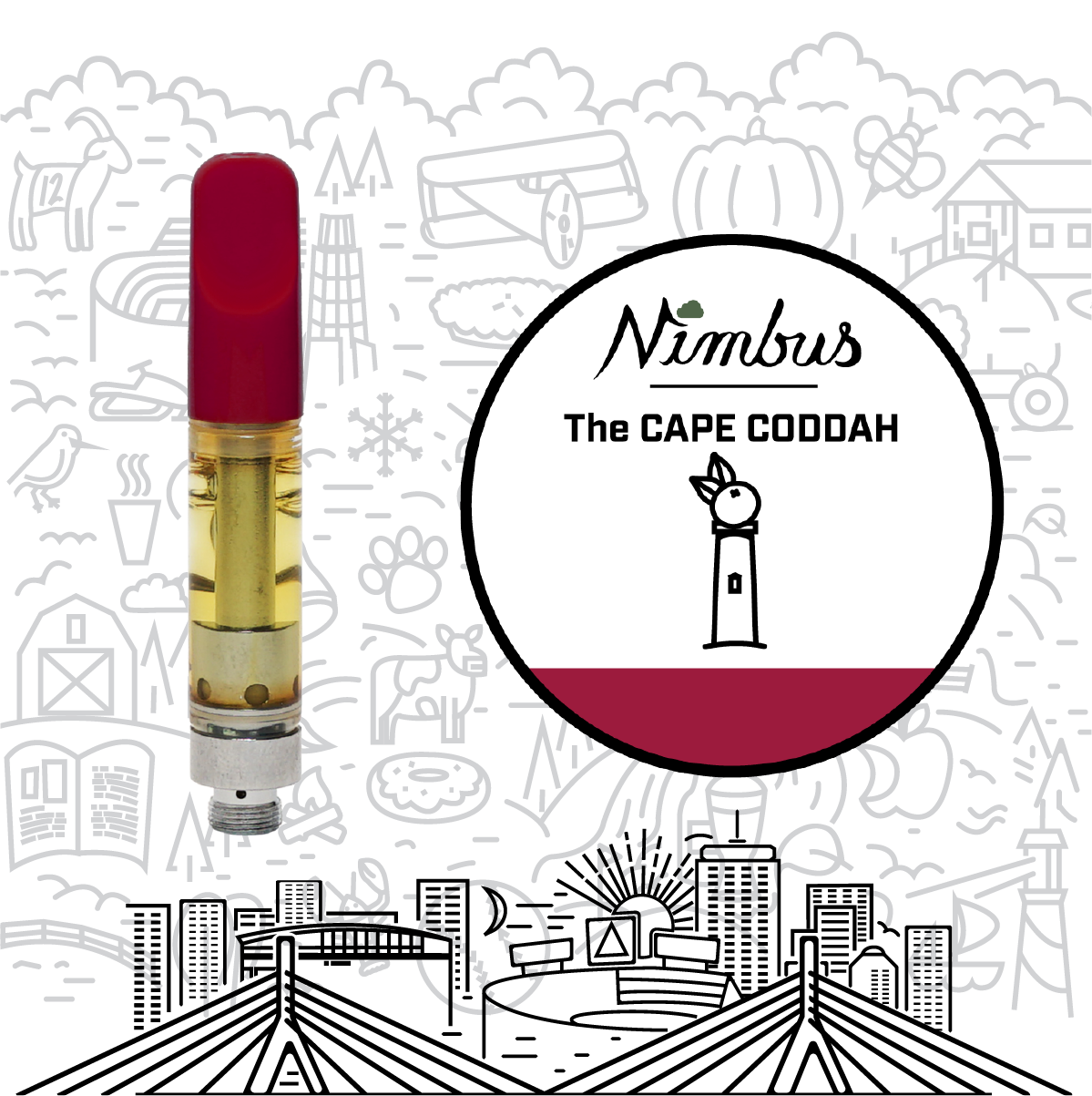 1mL Nimbus Dispo - The Cape Coddah
