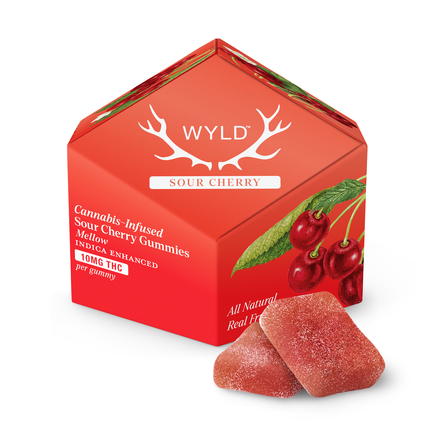 Wyld - Sour Cherry (i) - Gummies - 100mg