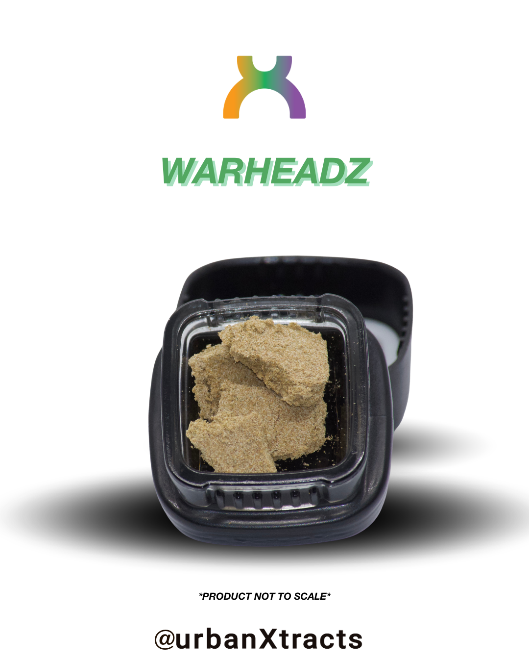UrbanXtracts | Solventless "Dad Hash" | WarheadZ | 1g by urbanXtracts - concentrates cannabis product