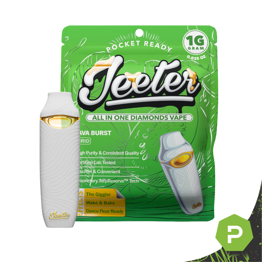 Jeeter Liquid Diamond Disposable | Guava Burst