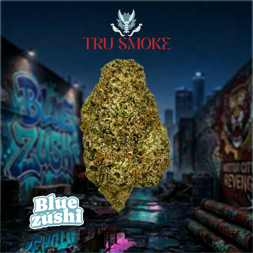 TruSmoke | Blue Zushi | Bulk Flower | Yellow Tier