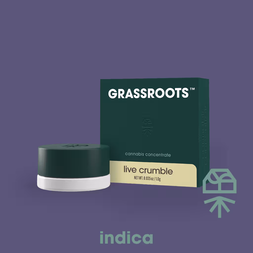 Grassroots | Live Crumble | Facetz #12 | 1g