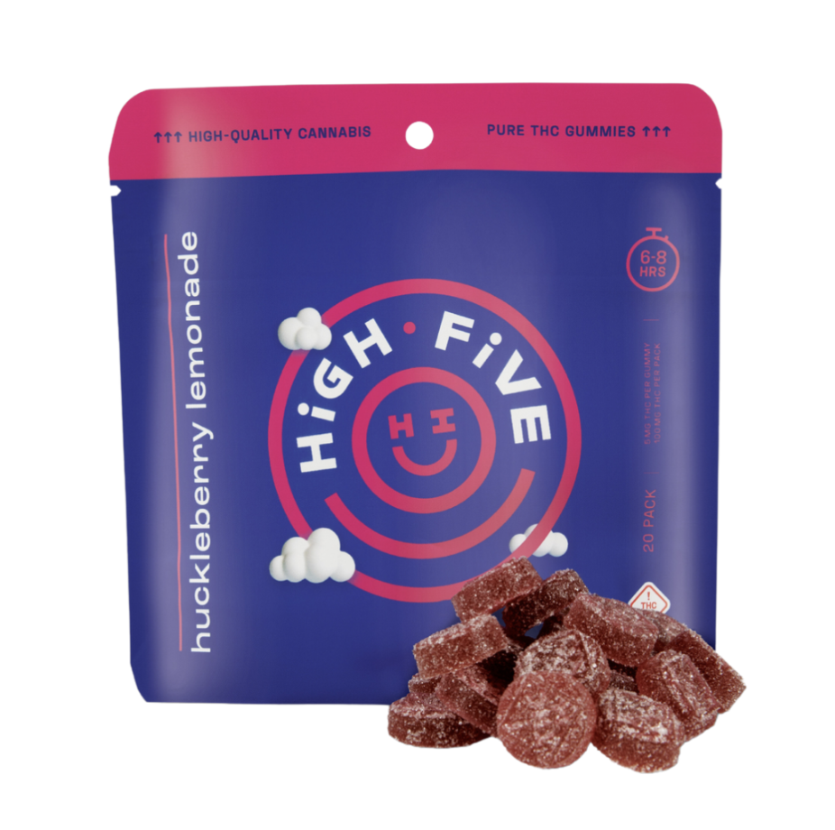 Huckleberry Lemonade - Pure THC Gummies - 100mg - 20ct