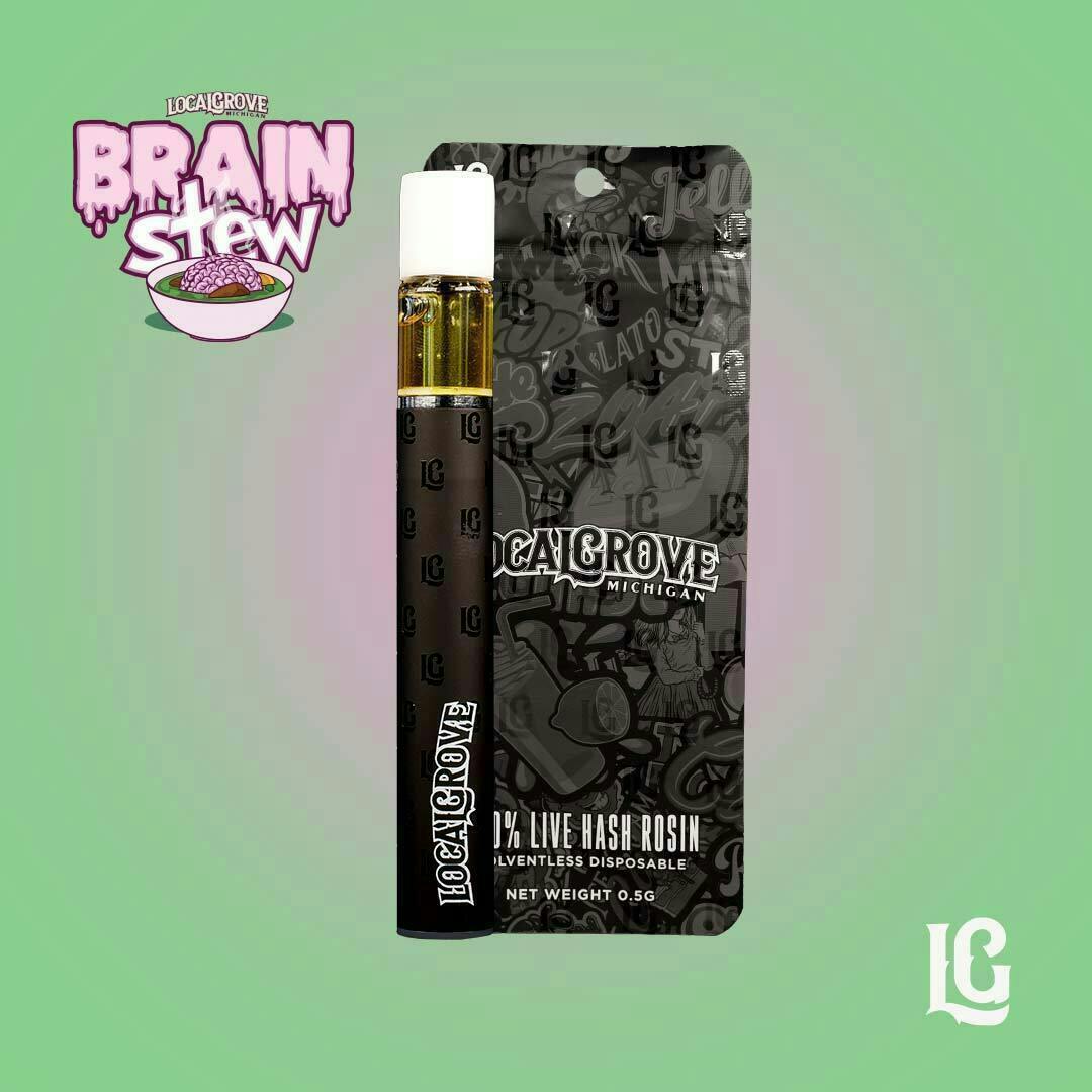 Brainstew Live Hash Rosin Disposable