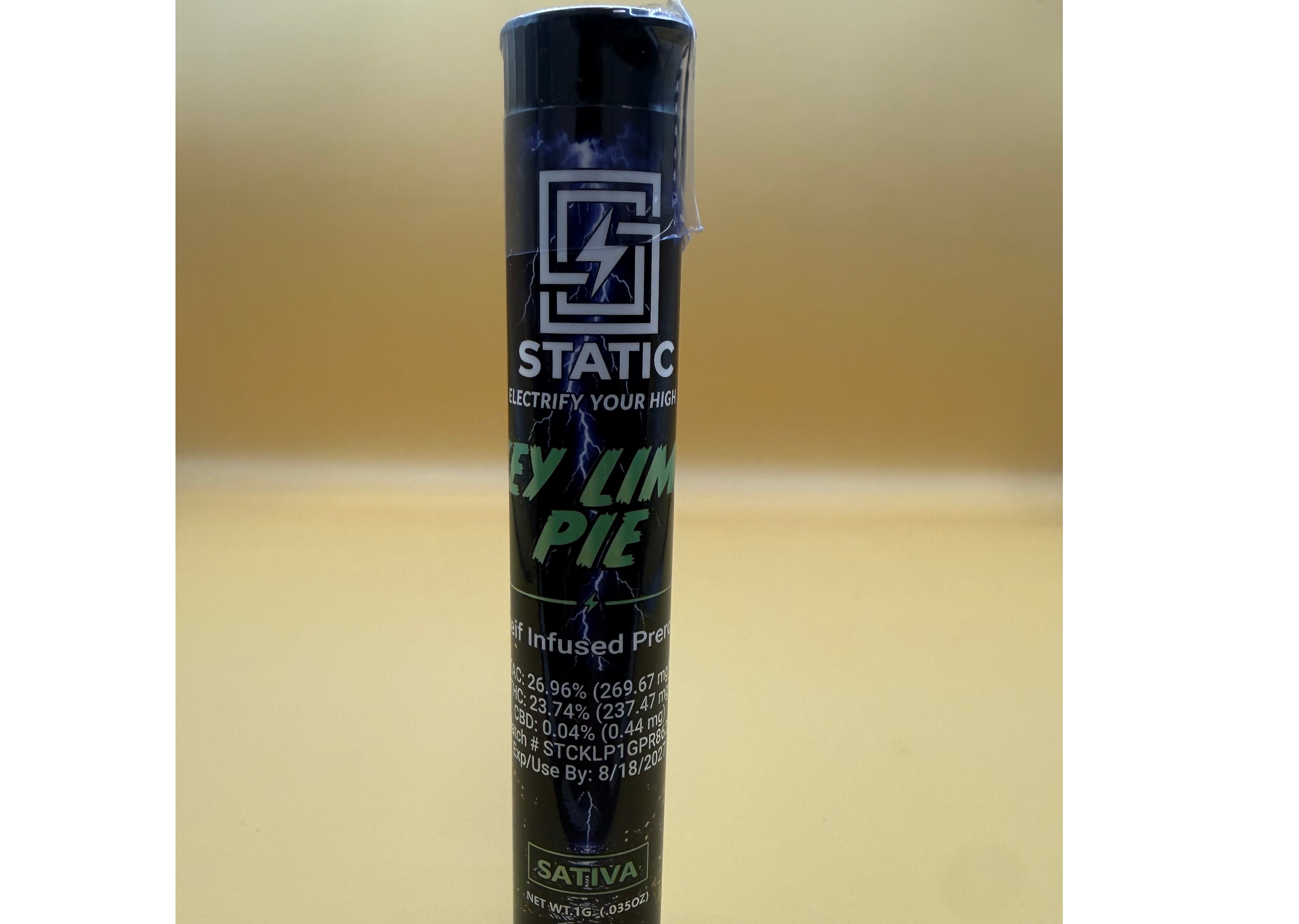 Key Lime Pie | Infused Pre-Roll | 1g