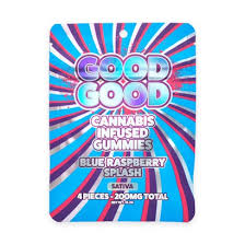 Good Good - 200mg Gummies - Blue Raspberry Splash