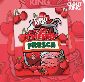 Flower | Pre-Packed | Cherry Fresca | 3.5g | Clout King